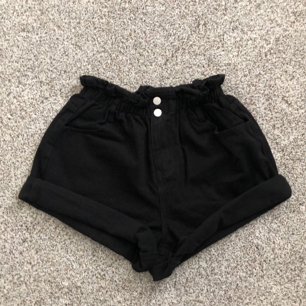 Black mom shorts